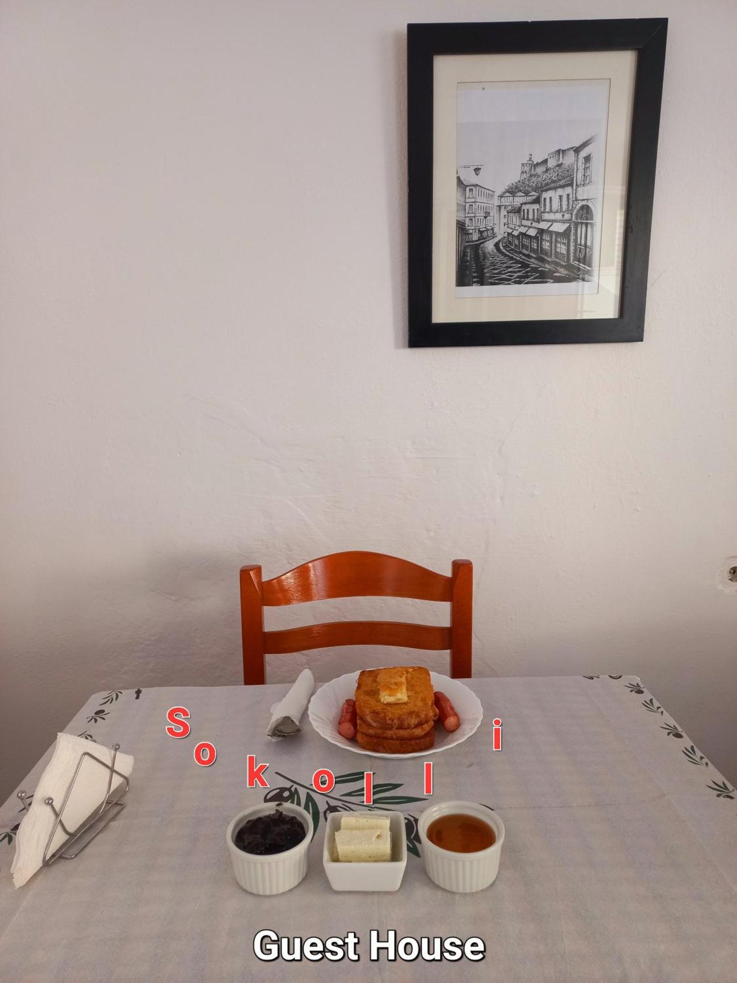 Sokolli Guest House Гірокастра Екстер'єр фото